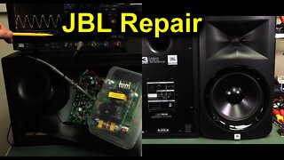 EEVblog #1322 - JBL LSR308 Studio Monitor Speaker REPAIR