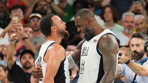 Team USA SO HYPED after INSANE comeback win vs Serbia to go to Gold Medal Game