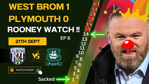 Rooney Watch Ep6 The Race To Get Sacked!