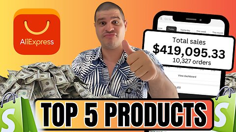 Top 5 AliExpress Dropshipping Products to Sell on Facebook for Massive Profits!