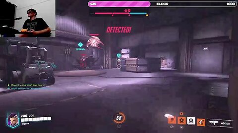 Pro Overwatch Sombra Invisibility Teleport Gameplay Stream (ENG 18+)