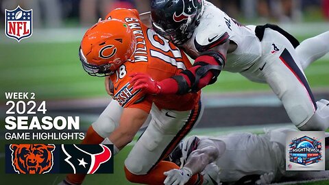 Chicago Bears vs. Houston Texans Game Highlights | NFL 2024 Season Week 2