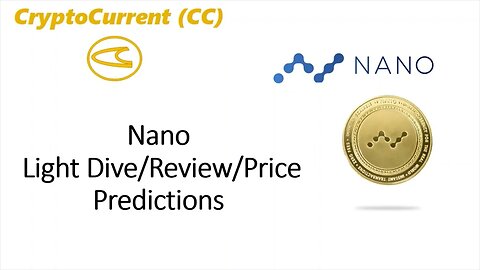 Nano (Nano). Light Dive/Review/Price Predictions.