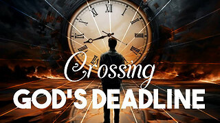 +33 CROSSING GOD'S DEADLINE, Proverbs 29:1