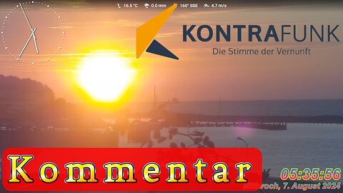 Kommentar im Kontrafunk 07.08.2024 - Roger Letsch #glaubewenig, #hinterfragealles, #denkeselbst