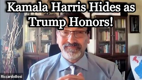 LTC Riccardo Bosi BIG update intel - Kamala Harris Hides as Trump Honors!