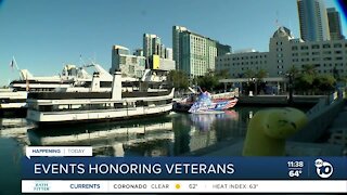 Events held across San Diego to honor veterans on Veterans Day