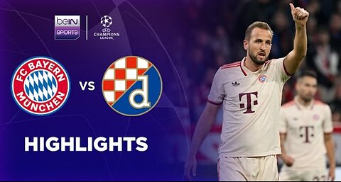 Liga Champions|| Highlight Bayern Munich vs Dinamk Zagreb 9-2 || 2023-2024