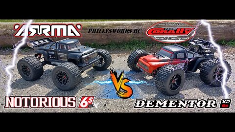 Arrma Notorious 6s V5 vs Team Corally Dementor pt2