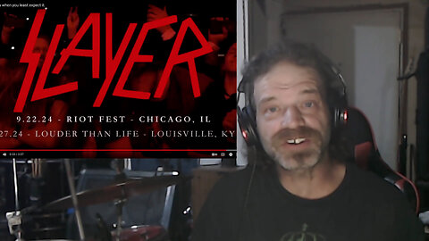 Slayer Reunion 2024 Reaction, and Info. Old School Metal Head Reacts