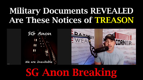 SG Anon Breaking - Military Documents REVEALED - Are These Notices Of TREASON - Sept 4..