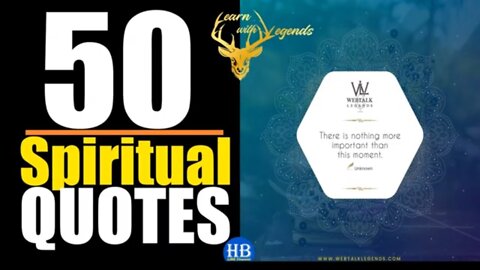 50 Spiritual QUOTES