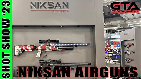 SHOT SHOW ‘23 – NIKSAN AIR RIFLES – NEW LINE IN THE US MARKET