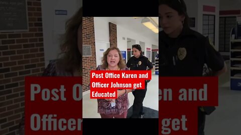 Post Office Karen goes Postal - Melts down over Journalist #shorts #LongIslandAudit #1stamendment