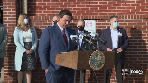 DeSantis plans to improve vaccine distribution