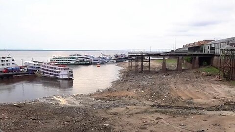 Rivers fall to record low In Brazil’s Amazon