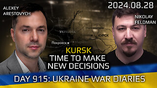 War in Ukraine, Analytics. Day 915: Kursk - Time to Make Decisions. Arestovych, Feldman