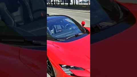 😎Hot Ferrari SF90 in Stockholm, Sweden 😎 Filmed with Ray-Ban Stories 😎 #ferrari #sf90 #ferrarisf90st