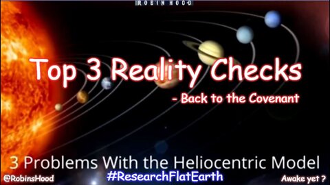 Top 3 Reality Checks ~ Back to the Covenant