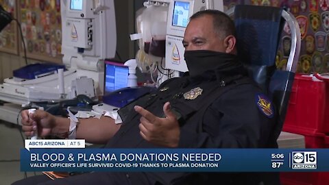 Blood and plasma donations needed