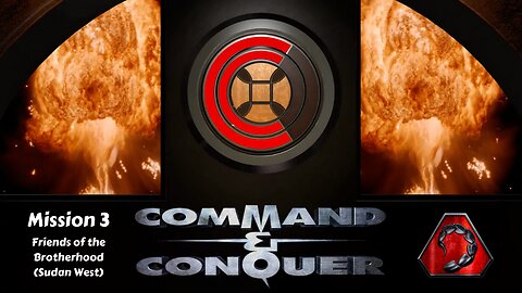 Command & Conquer Remastered Nod - Mission 3 - Friends of the Brotherhood (Sudan West)