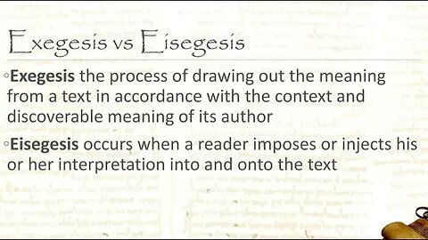 #Eisegesis #Exegesis #Fallacy #KJV #Open_Mic 🎤🎙️🎤🎙️#No_Bad_Language_No_Exceptions🚫