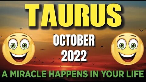 Today's Horoscope Taurus ♉ 😳A MIRACLE HAPPENS IN YOUR LIFE😳Taurus ♉ October 2022 tarot Taurus ♉