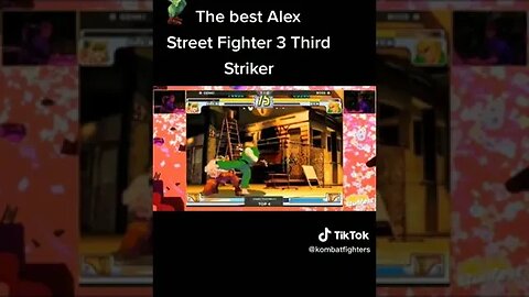 Street Fighter 3 Third Strike - Alex best player