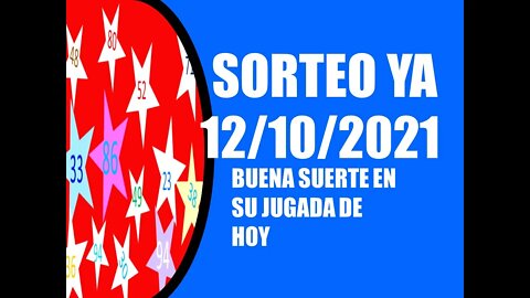 SORTEO YA NUMERO PROBABLE 12 OCTUBRE 2021