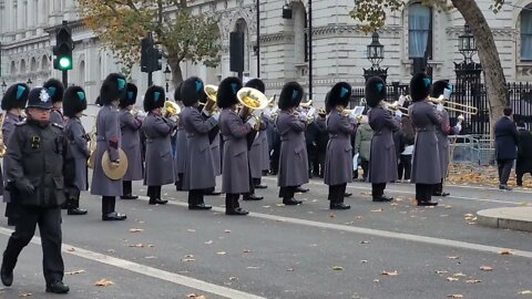 Kings guard band jewish rembetence Sunday #horseguardsparade