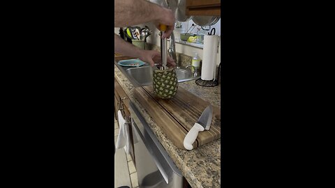 Pineapple slicer