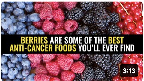 Berries are some of the best anti-cancer foods you’ll ever find