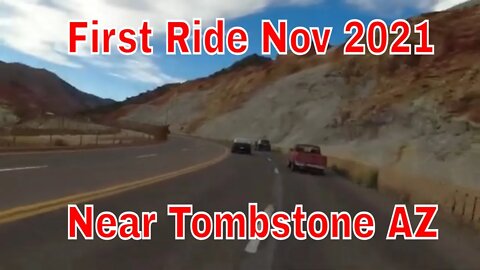 First ride in AZ Nov 2021 80s so nice