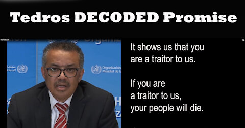 Tedros DECODED Promise