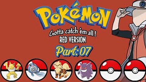 (LIVE) Pokémon Red Part:07