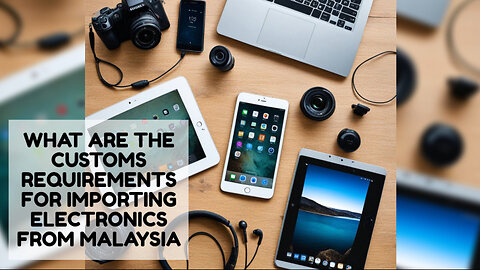 Navigating Customs: A Guide to Importing Electronics from Malaysia