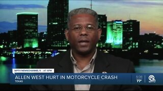 Former US Rep. Allen West recovering after Texas crash