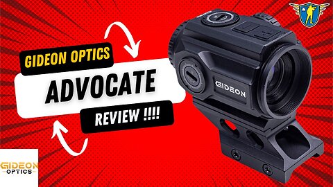 Gideon Optics Advocate 1X Prism Full Review!!!