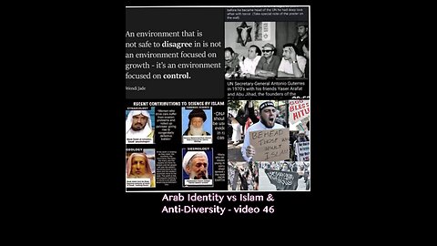 Arab Identity vs Islam & the war on diversity - video 46