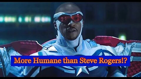 According to Anthony Mackie, his Cap is more humane than Humanity Incarnate Steve Rogers.