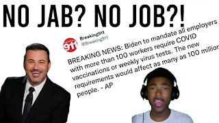 JOE SAYS NO JAB NO JOB?