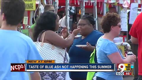 Taste of Blue Ash will not return this summer, ending its decades-long run