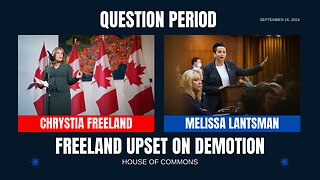 Freeland Gets Demoted From Finance Minister