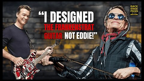 ⚡Roth's Shocking Claim: I Designed the Frankenstrat, Not Eddie!"🎸