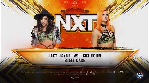 NXT Gigi Dolin vs Jacy Jayne in a Steel Cage Match