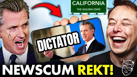 BACKFIRE: Legend Who Caused Gavin Newsom to BAN Memes TROLLS Governor With New Video!!