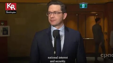 Pierre Poilievre: "Trudeau has done nothing but try to attack the courageous CSIS whistleblowers"