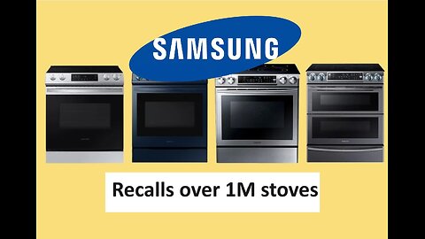 Samsung recalls over 1M stoves