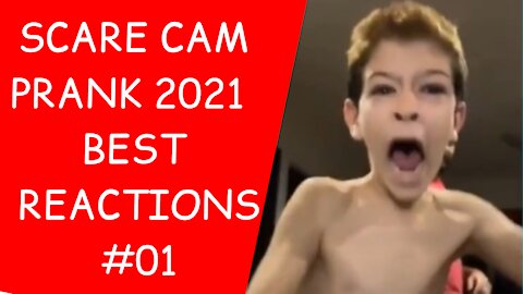 SCARE CAM PRANK 2021 BEST REACTIONS FUNNY MEME COMPILATION VIDEO #1