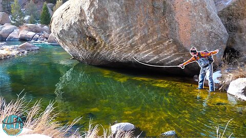 Fly Fishing with the MOST EFFECTIVE STREAMER PATTERN!? || TIE AND CATCH EP. 1